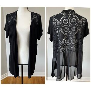 Always Indigo size extra large new with tags goth emo whimsy fairy layer lace